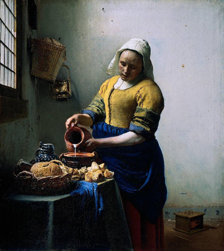 Johannes Vermeer The Kitchen Maid